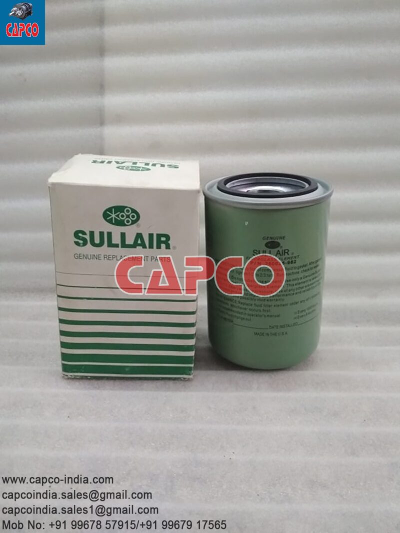 OIL FILTER - 250026-982 SULLAIR PRINT